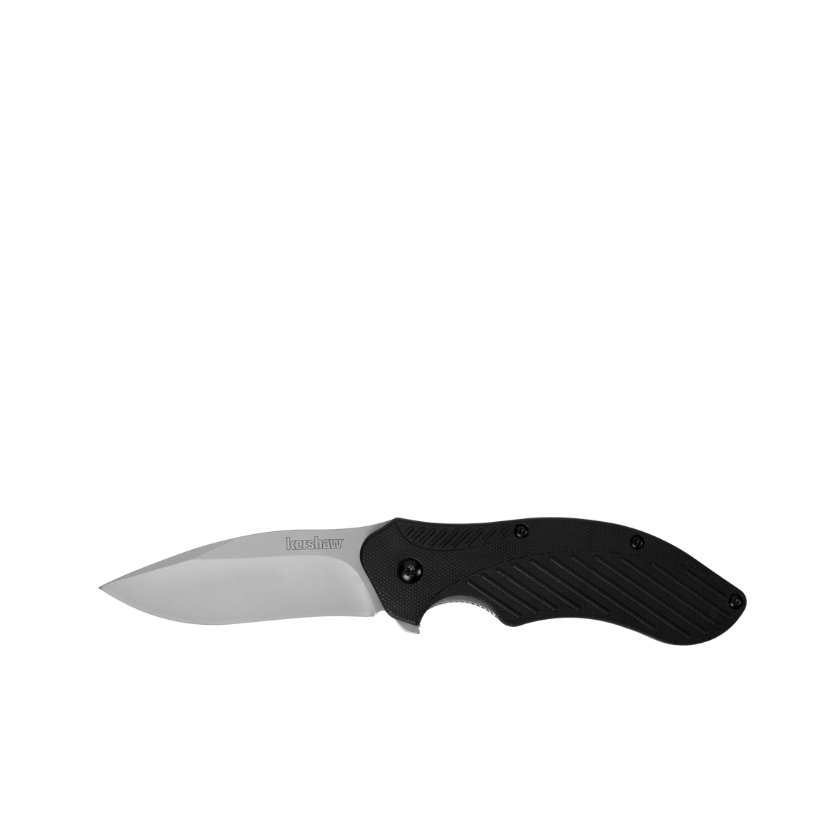 Kershaw Clash Stainless Steel Pocket Knife 3.1" 8Cr13MoV Steel Drop Point Blade