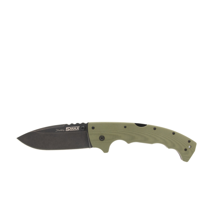 Cold Steel 5-MAX Scout Folding Knife 3.5" with Tri-Ad Lock S35VN G-10 Handle