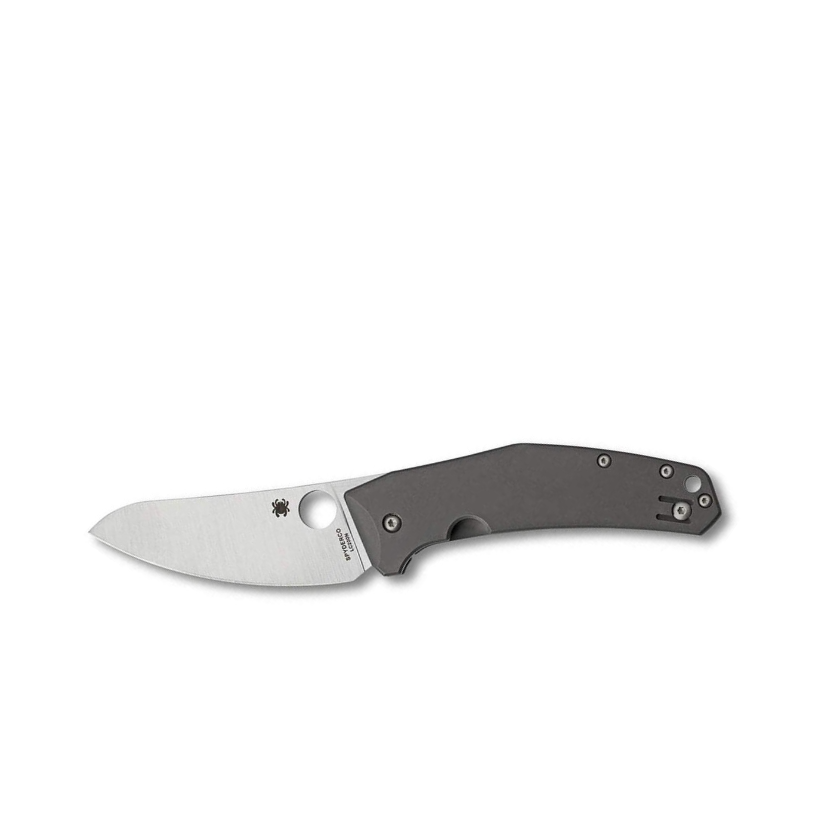 Spyderco Spydiechef Knife with 3.32" LC200N Resistant Steel Blade and Titanium Handle C211TIP