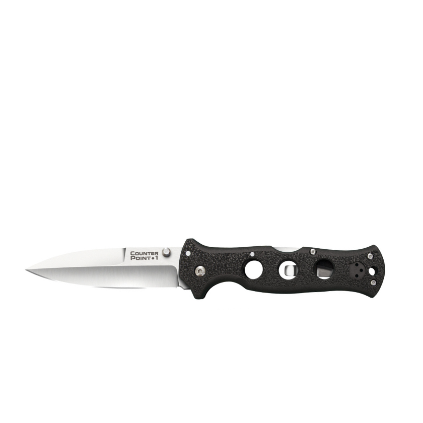 Cold Steel Counter Point Folding Knife 4" with Tri-Ad Lock S35VN Pocket Clip Handle