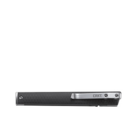 CRKT LCK + Assisted Folding Pocket Knife 3.244" Black Tanto Blade 8Cr13MoV Steel Glass-Reinforced Nylon Handle